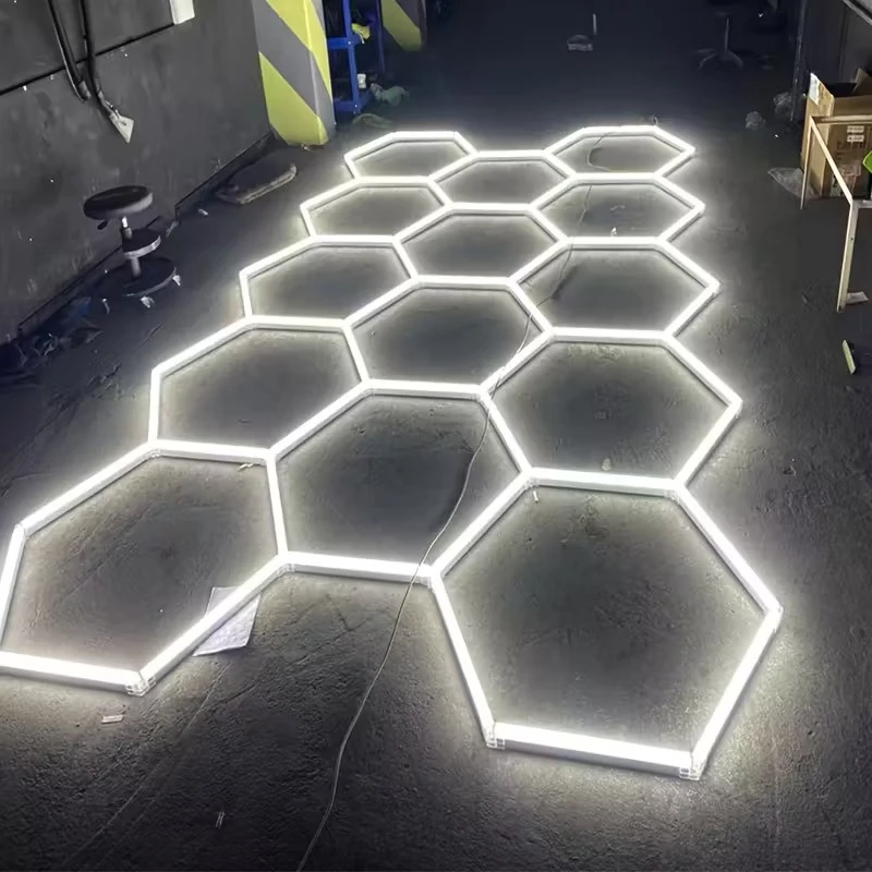Ceiling Light Hexagonal Honeycomb